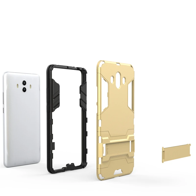 Гибридный армированный чехол для Huawei P20 P10 P9 P8 Plus Lite Pro с подставкой Mate 8 9 10 Honor V10 |
