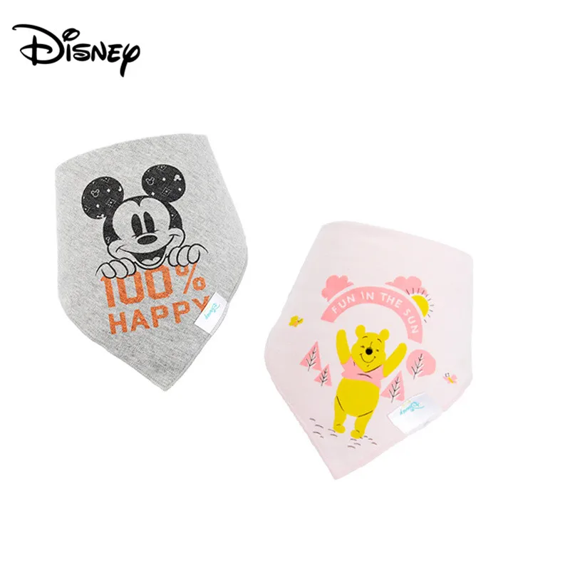Disney baby слюнявчик полотенце хлопок нагрудник Новый детский с мультяшным принтом