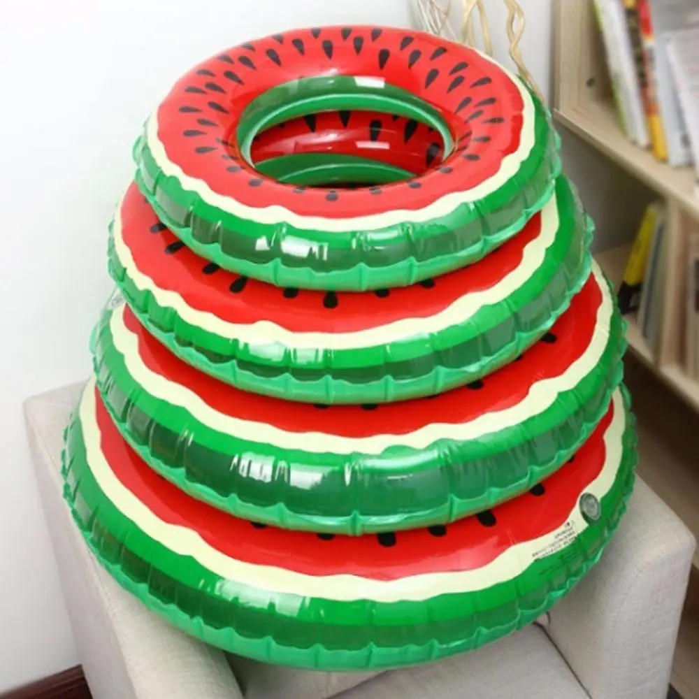 Горячая Распродажа 1 шт. мультфильм арбуз плавательное кольцо для бассейнов