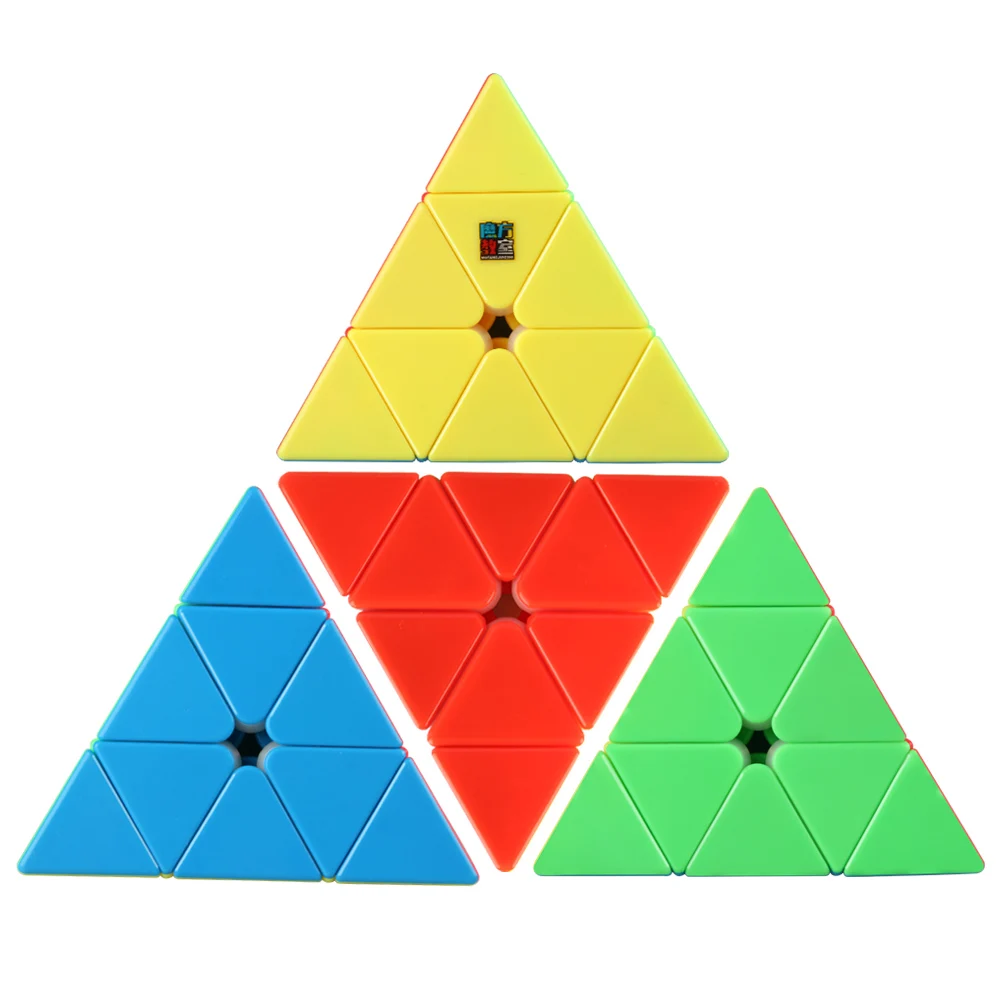 D FantiX Moyu Mofangjiaoshi Pyramid 3x3 магический куб треугольник профессиональный скоростной