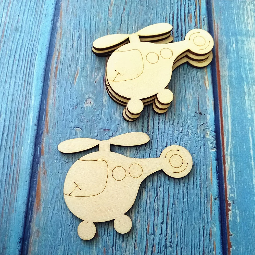 10 шт. деревянные Этикетки для украшения комнаты|Поделки из дерева| |