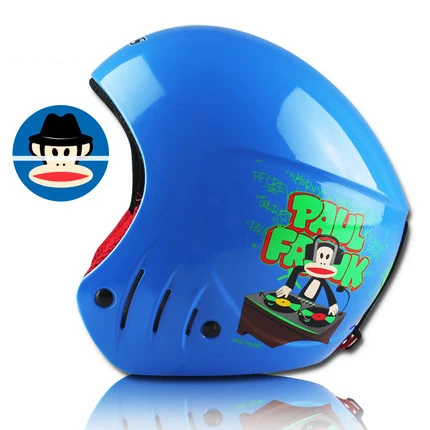 Детский лыжный шлем ABS сертификат CE детский с открытым лицом для катания на