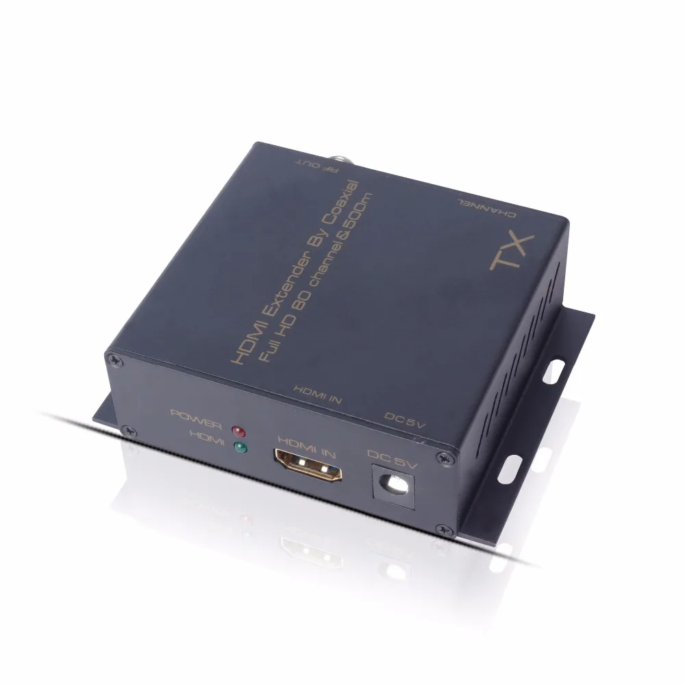 HDMI к DVB T модулятор преобразователь удлинитель сигнала в HD цифровой ТВ приемник