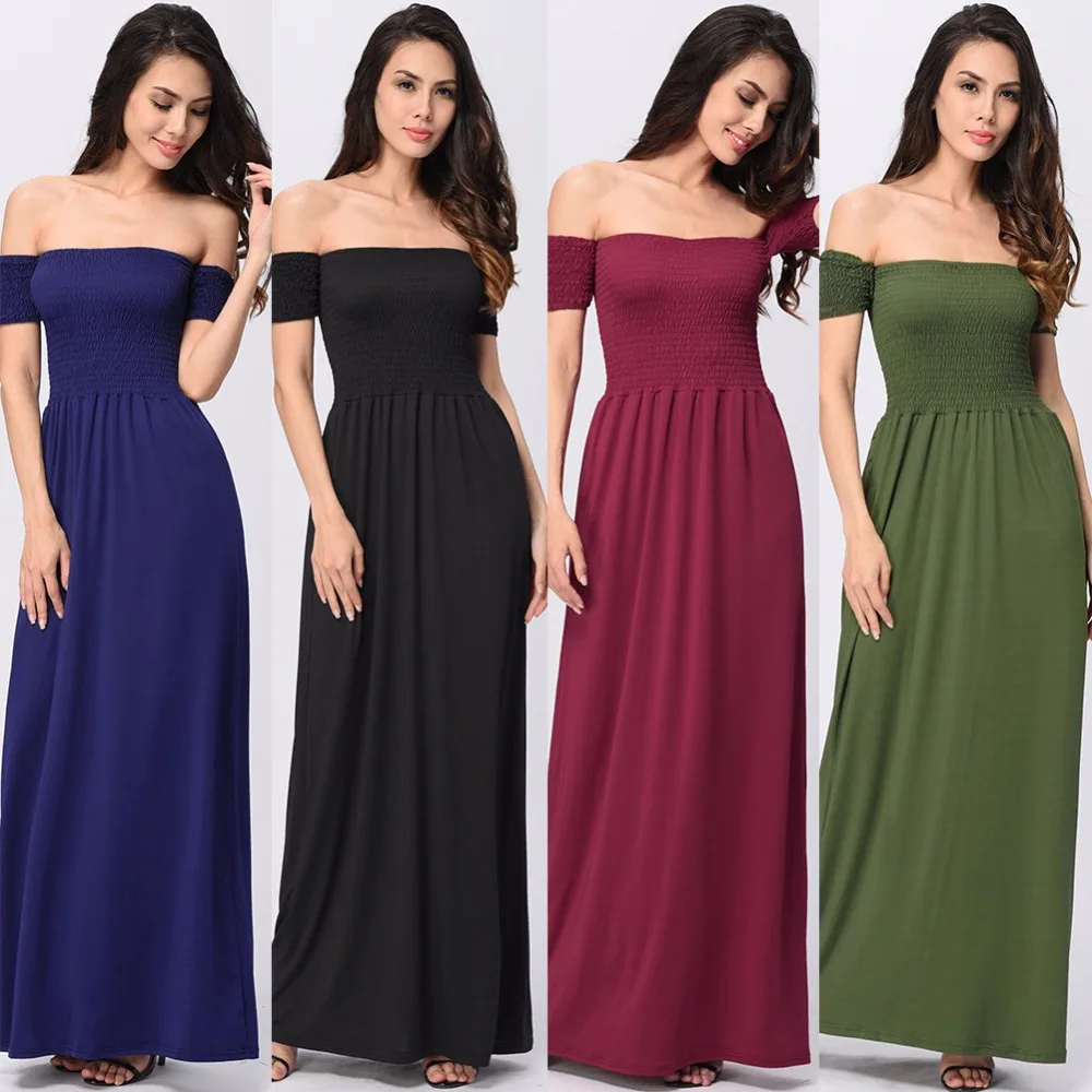 Женское модное однотонное ДРАПИРОВАННОЕ длинное платье макси с открытыми