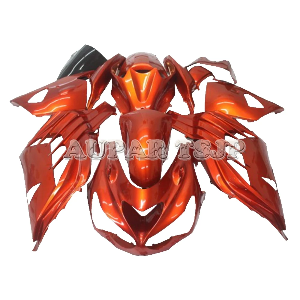 

High Quality Fairing Kit For Kawasaki ZX14R ZZ-R1400 2012 2013 2014 2015 2016 2017 Sportbike Cowling All Gloss Orange Casing