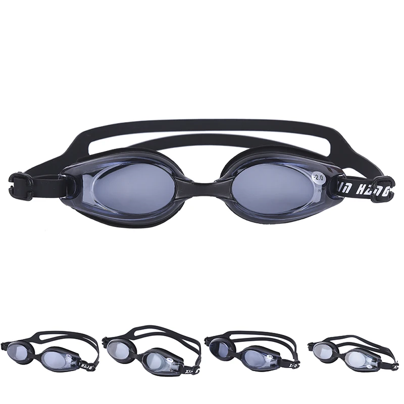 Плавательные очки для близорукости противотуманные Профессиональные