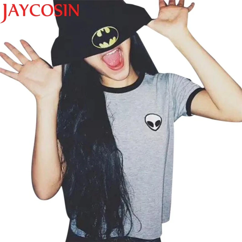 Футболка бросились Tumblr футболки с единорогом Летний стиль Харадзюку женские 3d