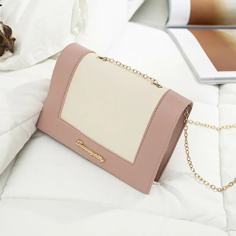 Женская сумка через плечо стеганая с цепочкой и ремнем на 2019|Сумки ручками| |