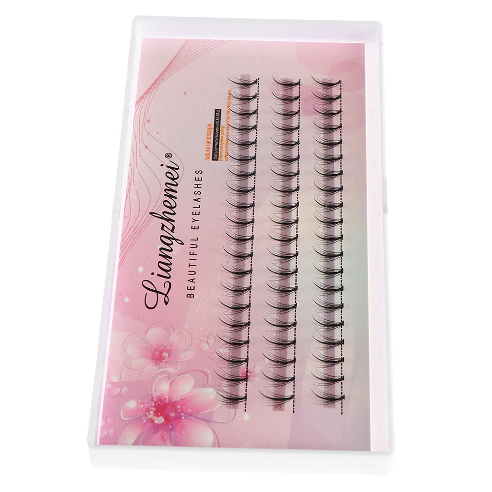 Накладные ресницы 60 кластеров/коробок накладные из искусственной норки с четким