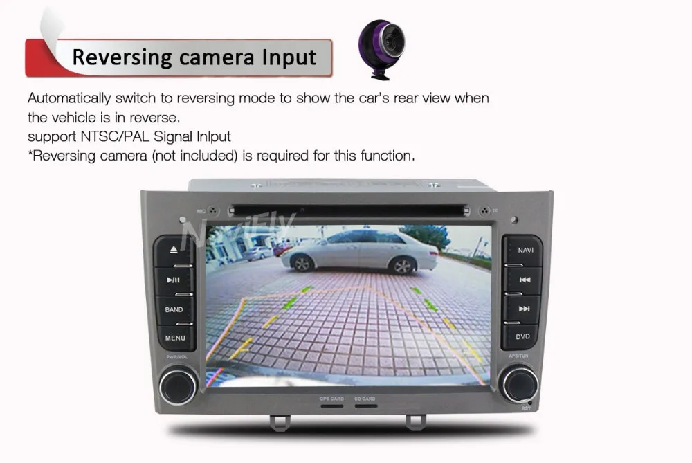 MEKEDE автомобильный Радио Видео dvd для peugeot 408/peugeot 308 автомобильный dvd с gps, рулевое колесо BT canbus, поддержка 1080p видео
