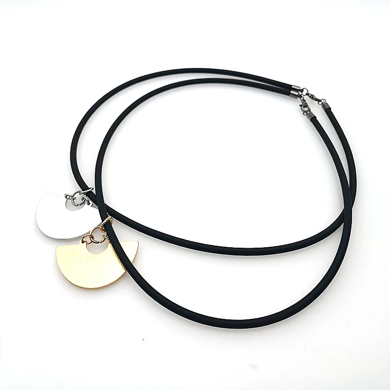 YD&ampYDBZ Simple Pendant Necklace For Women 2019 New Silver Color Rose Gold Pendants Chokers Gothic Jewelry Festival Gift | Украшения и