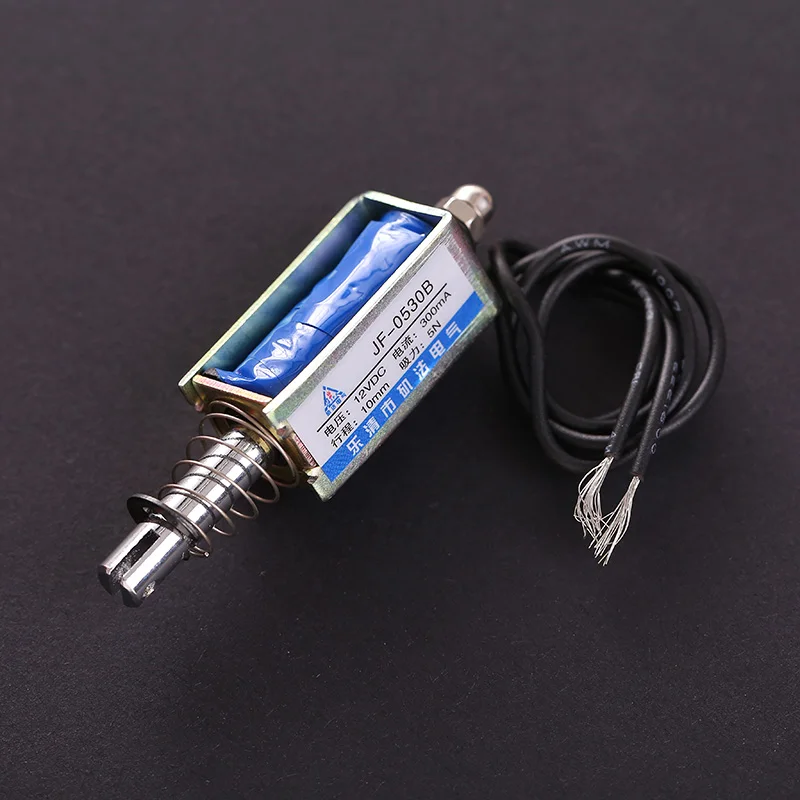 Мини электромагнитный клапан Электромагнит открытая рама DC 12V 5N магнит высокое