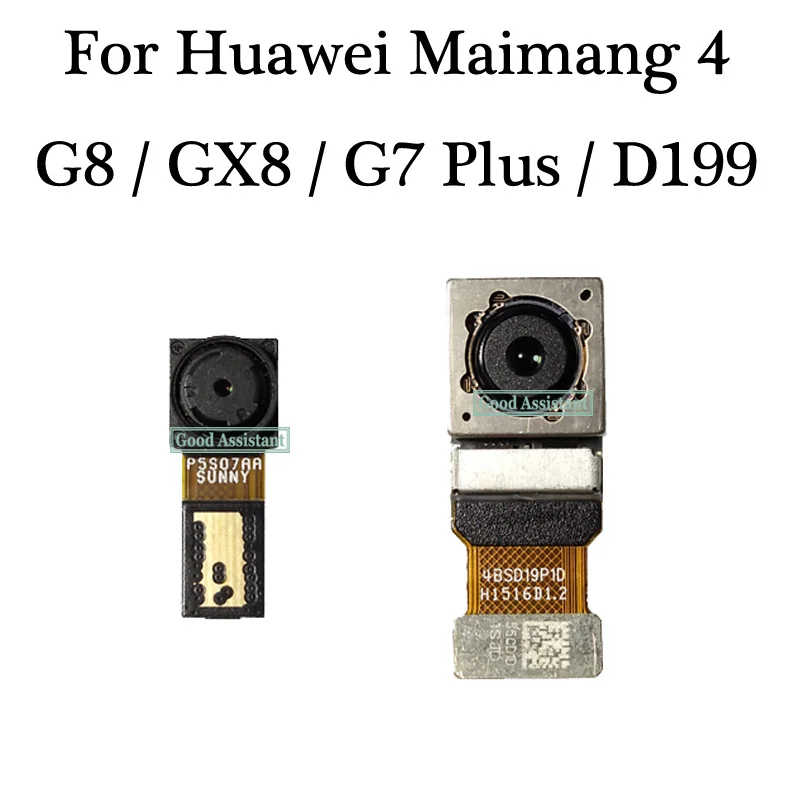 Для Huawei maimang 4/G8/GX8/G7 Плюс/D199 задняя основная задняя часть задней части Камера малая фронтальная камера гибкий плоский ленточный кабель