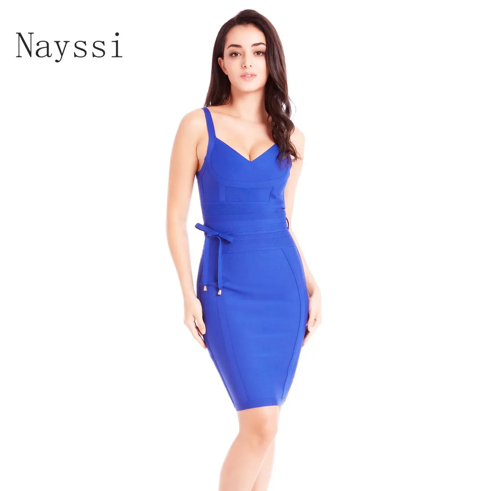 Nayssi 2019 новейшее Сексуальное Женское летнее платье с высокой талией облегающее