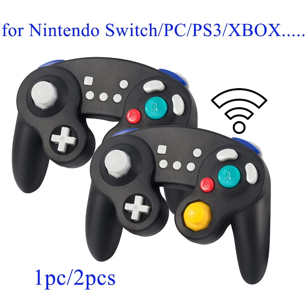 EXLENE 1 шт./2 шт. геймпады новые Gamecube управление Лер геймпад беспроводной джойстик