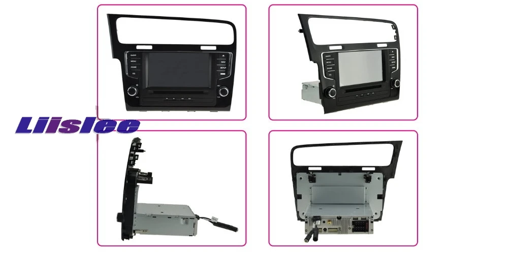 Для Volkswagen VW Golf Wagon Golf 7 MK7 2012~ LiisLee мультимедиа, ТВ DVD gps радио Carplay Стиль навигации Navi