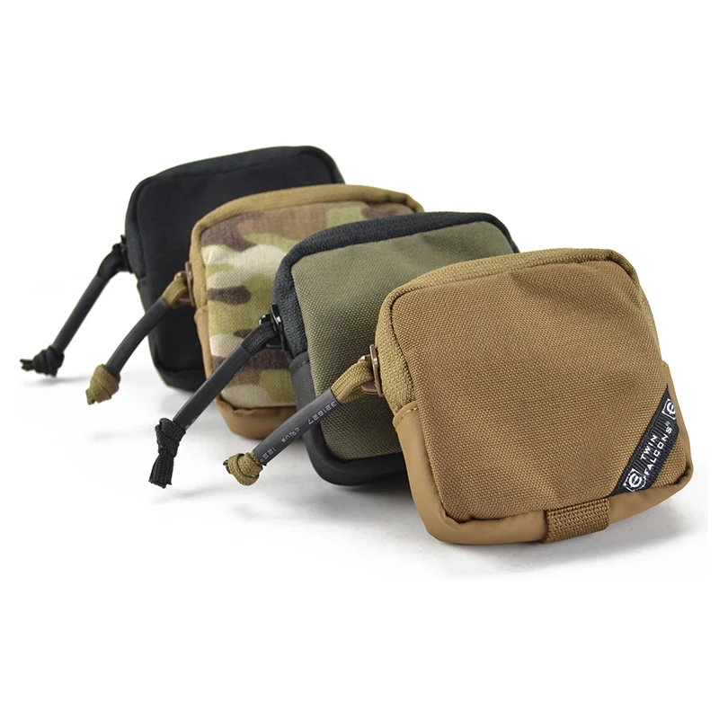 500D Cordura мини тактические аксессуары чехол для наушников EDC чехол для ключей портмоне Ranger Зеленый Кошелек Мультикам сумка для инструментов TW-P041