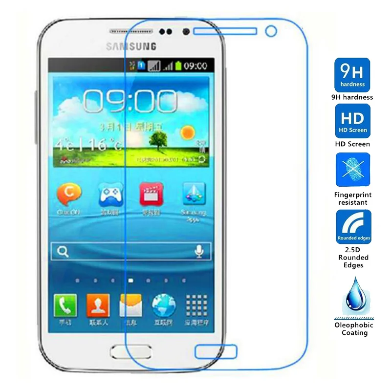 0 26 мм 9H Передняя пленка закаленное стекло для Samsung Galaxy Win duos i8552 Gt i869 Защита экрана