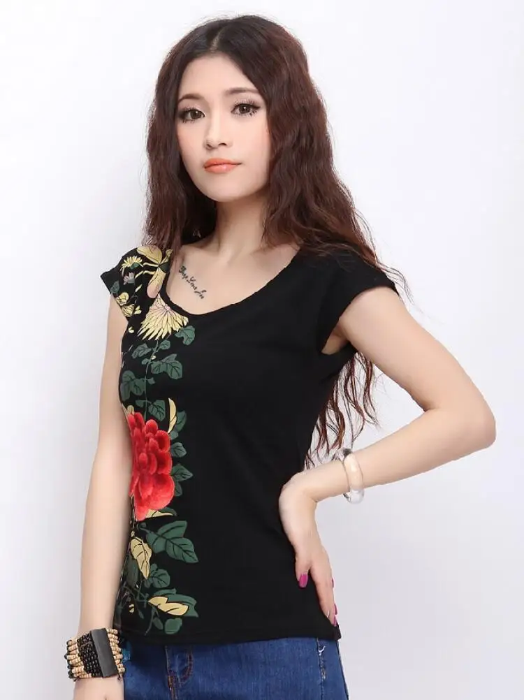 Женская футболка rlyaeez Повседневная с коротким рукавом и О вырезом 5XL|camiseta