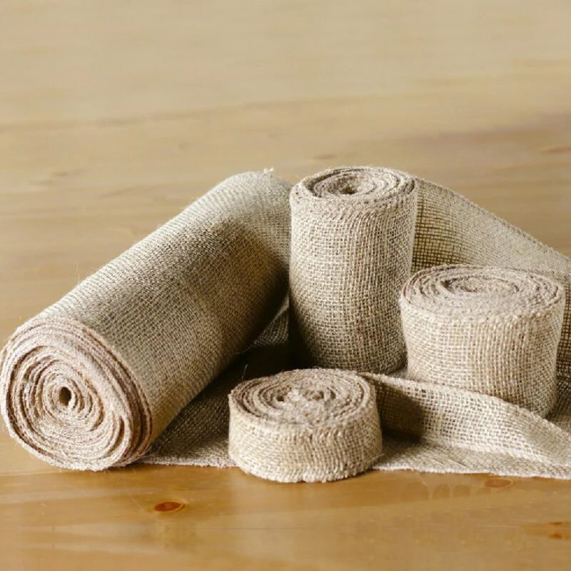 10 м/лот натуральный джутовый рулон сделай сам материал для рукоделия