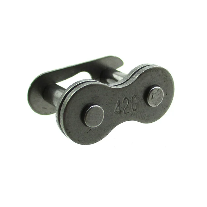 XLJOY 420 мастер звеньевая цепь для 50cc 70cc 90cc 110cc 125cc 150cc Pit Dirt Bike ATV Quad мопед скутер Go Kart