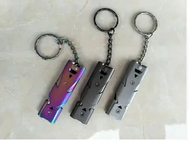 EDC снаряжение аварийный свисток для выживания брелок пеших прогулок Кемпинг