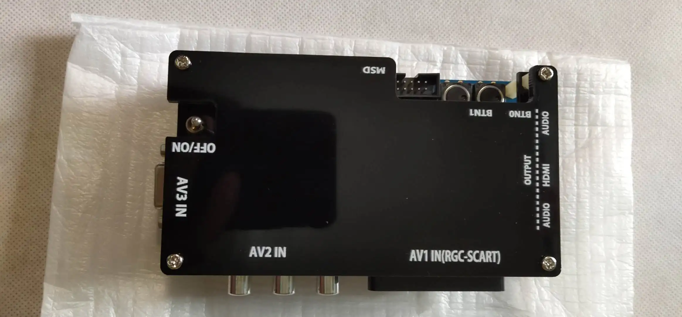 Фото Комплект HDMI-конвертера OSSC для подключения ретро игровых консолей PlayStation 1 2 Xbox One 360 Atari Dreamcast Snes и других Комплект HDMI-конвертера OSSC для подключения ретро игровых консолей PlayStation 1 2 Xbox One 360 Atari Dreamcast Snes и других
