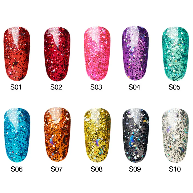Clearance Discount ROSALIND 9.2ML Gel Nail Polish Star & Moon UV Cured Vernis Semi Permanent Varnish | Красота и здоровье