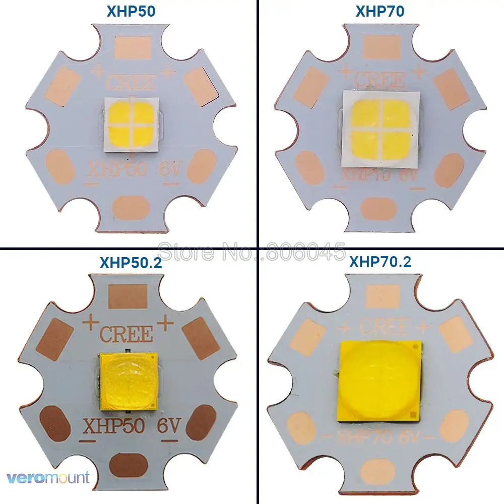 Светодиодный излучатель CREE XHP50 XHP50.2 XHP70 XHP70.2 2 го поколения холодный белый