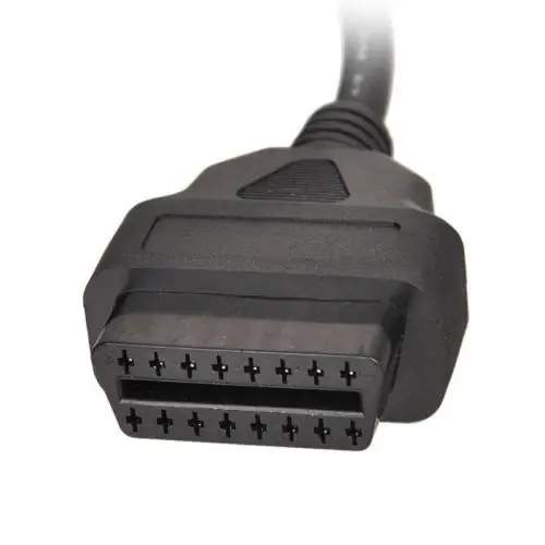 hot sell Right Angle male to female extension cable OBD2 16Pin Adapter Connector | Автомобили и мотоциклы