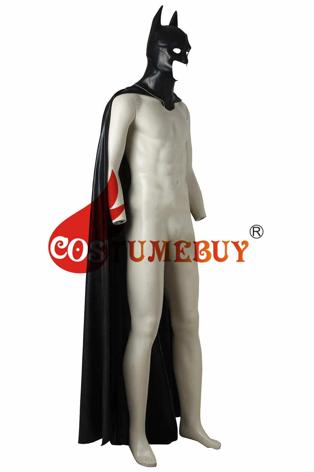 Costumebuy Лига Справедливости костюм плащ для косплея взрослых Для мужчин Хэллоуин Карнавальный костюмы супергероя с маской накидка L920 - Цвет: cloakand  mask
