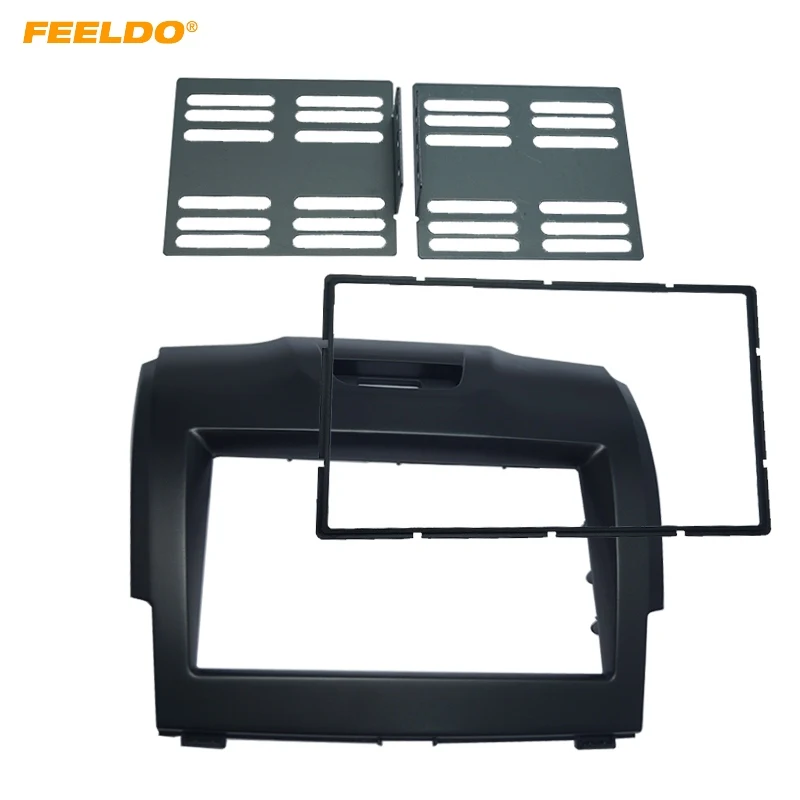 FEELDO автомобильный стерео радио DVD 2Din фасции рамка для CHEVROLET TrailBlazer ISUZU D Max HOLDEN Colorado