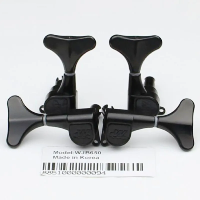 

R2L2 Bass Tuner Tuning Peg Left and Right Handed WJB-650 Black