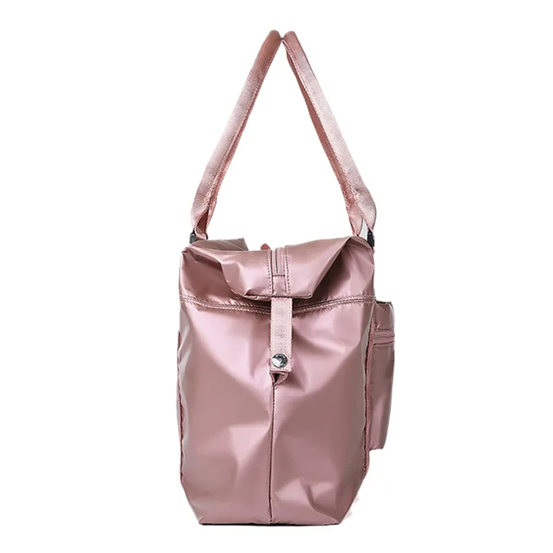 Модная женская сумка брендовая блестящая повседневная для багажа путешествий