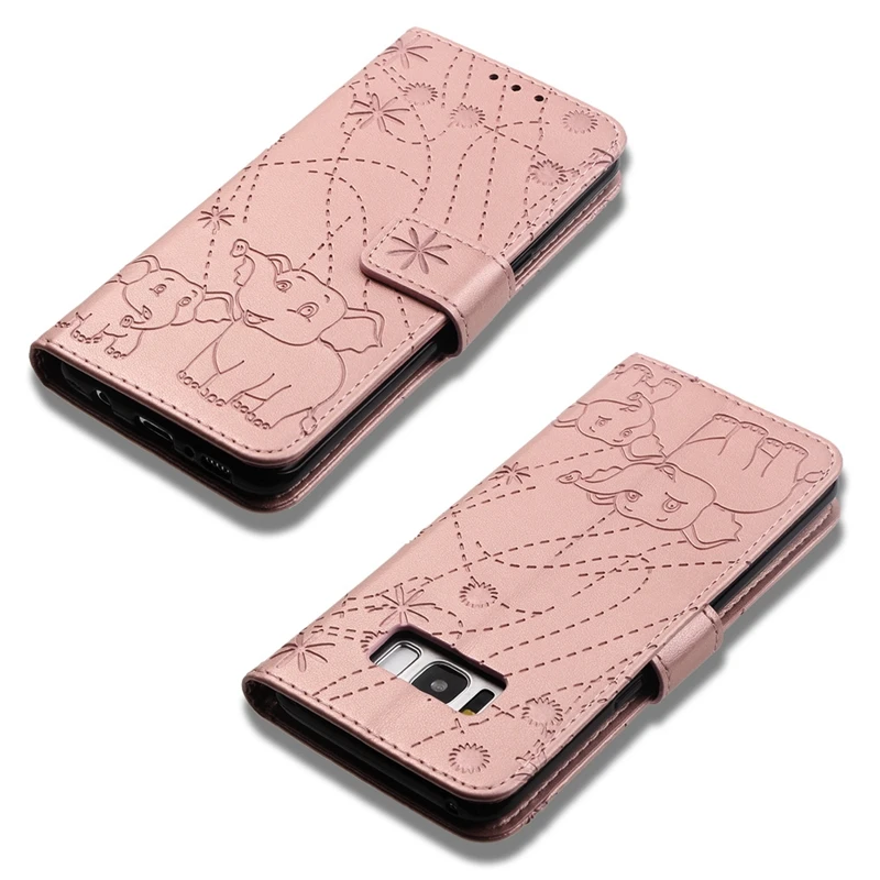 Раскладушка кожаный чехол для samsung s8 s9 s10 plus galaxy s10e A6s A8s note9 узор животного телефон