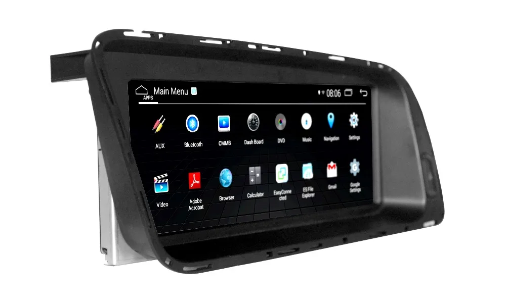 8 дюймов Android 7 1 автомобильный DVD GPS плеер навигация радио авто для Audi Q5 2009 2016