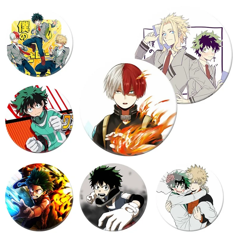 1 шт. значок для косплея аниме Мой герой косплея|Броши| |