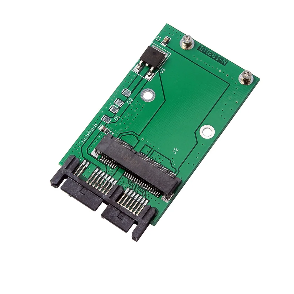 Mini PCIE pci e express 2 Lane ssd M.2 NGFF SSD до 1 8 &quotMicro SATA 7 + 9 16pin АДАПТЕРНЫЕ Карты PCBA|Компьютерные