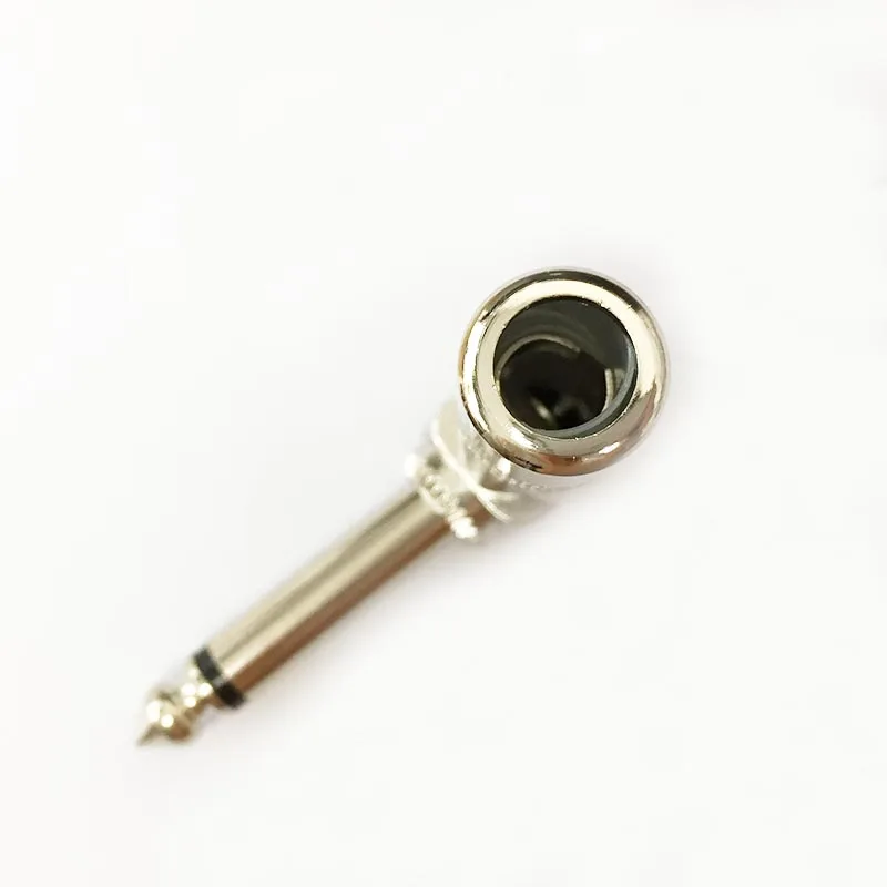 6.35mm Male Right Angle Connector Mono Ssolding Plug 90-Degree | Обустройство дома