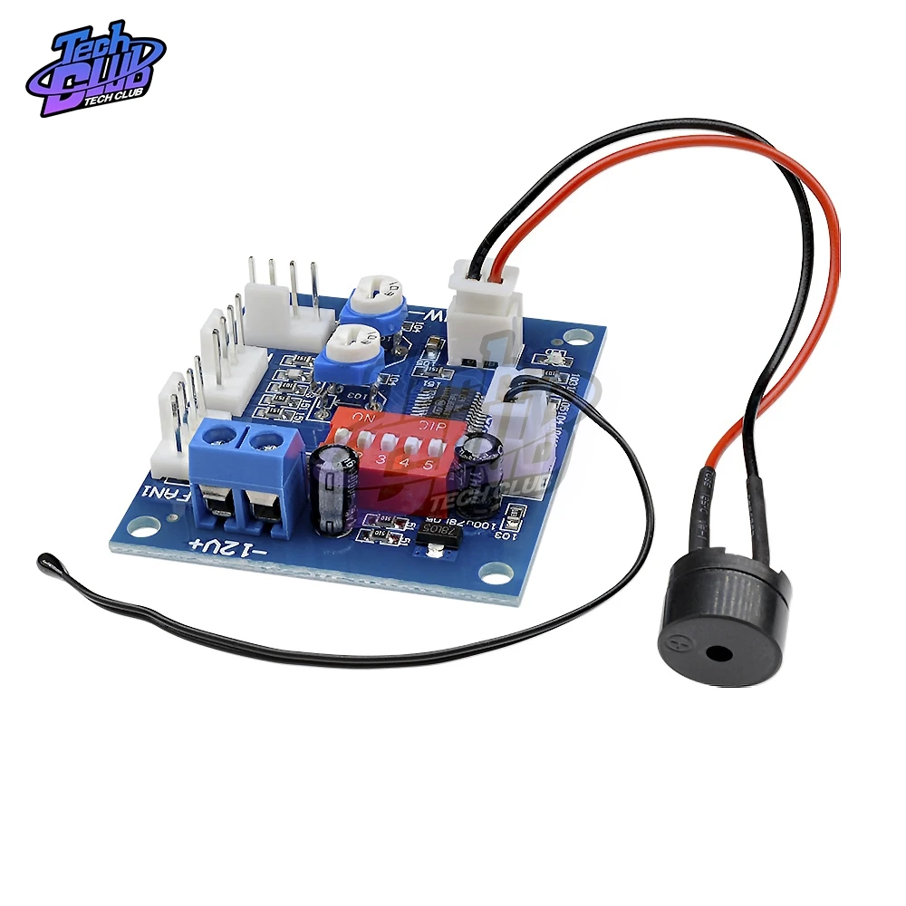 DC 12V NTC 3950 термистор ШИМ датчик температуры регулятор скорости плата управления