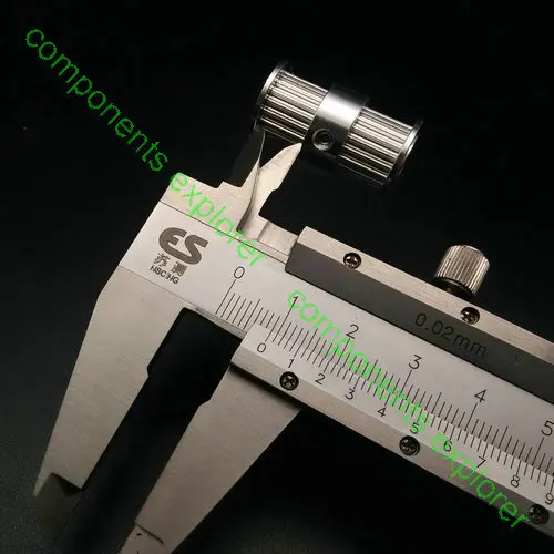 Двойной шкив GT2/2GT 20 зубьев 5 мм отверстие для ремней 9 2 шт./лот.|5mm bore|pulley 5mmpulley bore |