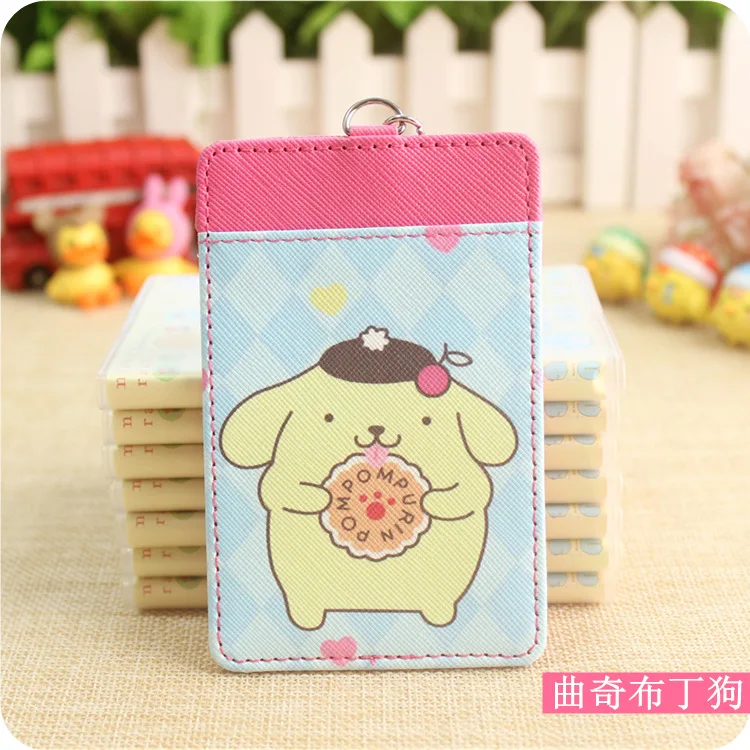 1 шт. мультфильм my melody little, две звезды, искусственная кожа, карта для кредитных карт, автобусная карта, коллекция для девочек