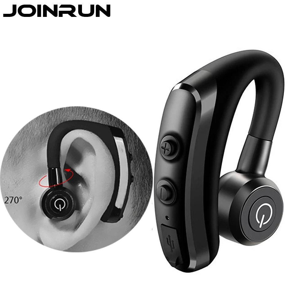 Joinrun Bluetooth 4,1 ушные крючки наушники гарнитура fone de ouvido Bluetooth с микрофоном для iphone/Xiaomi/huawei