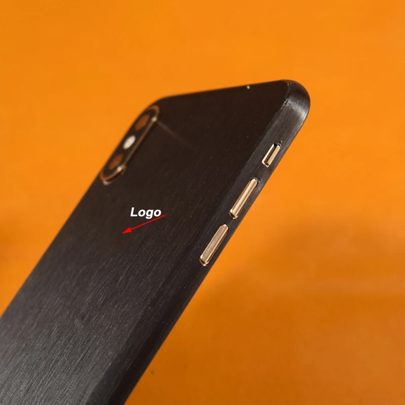 Горячая Распродажа! Декоративная задняя пленка с металлическим матовым узором