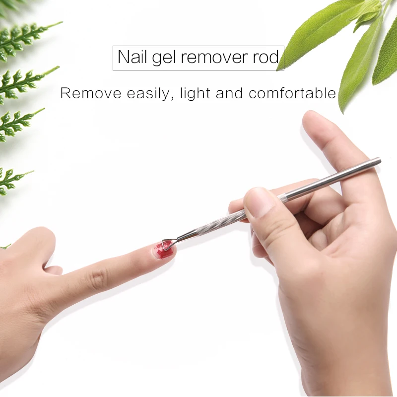 Серебряная нержавеющая сталь треугольная палочка стержень средство для снятия