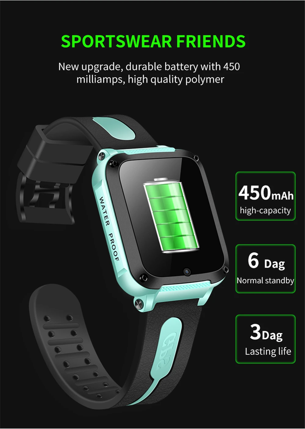 Смарт-часы Smarcent G3S для детей, gps, SOS, трекер положения телефона, водонепроницаемые, анти-потеря, Детские умные часы PK Q50 Q90 Q528