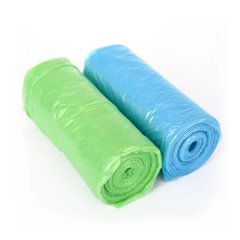 Большая рекламная акция, переноска для собак, биоразлагаемые мешки для мусора, для домашних животных, мусорный мешок для мусора, зеленый, синий цвет, кухонная Чистая сумка