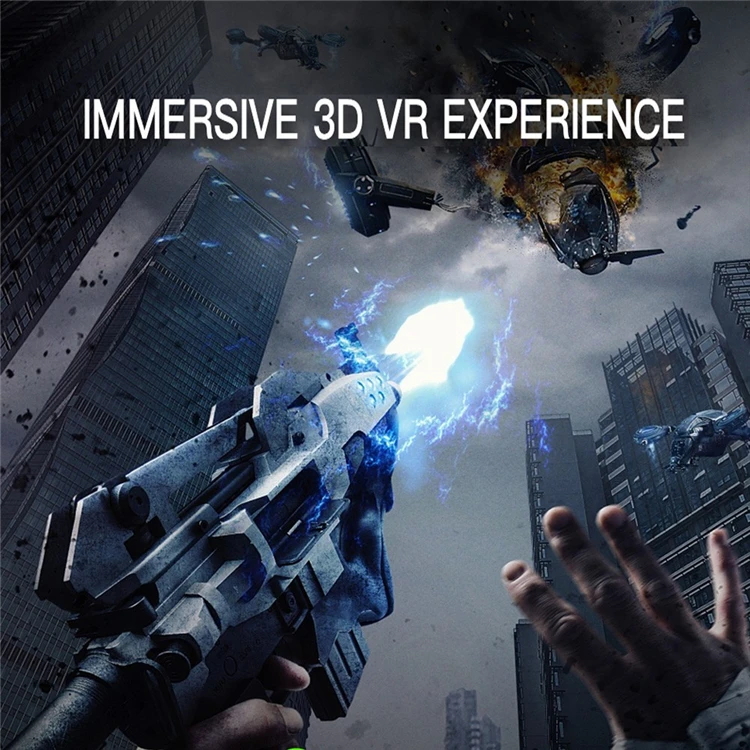 UZQi VR 3D коробка очки виртуальной реальности гарнитура телефон SHINECON VR шлем Carboard очки смартфон очки VR контроллер