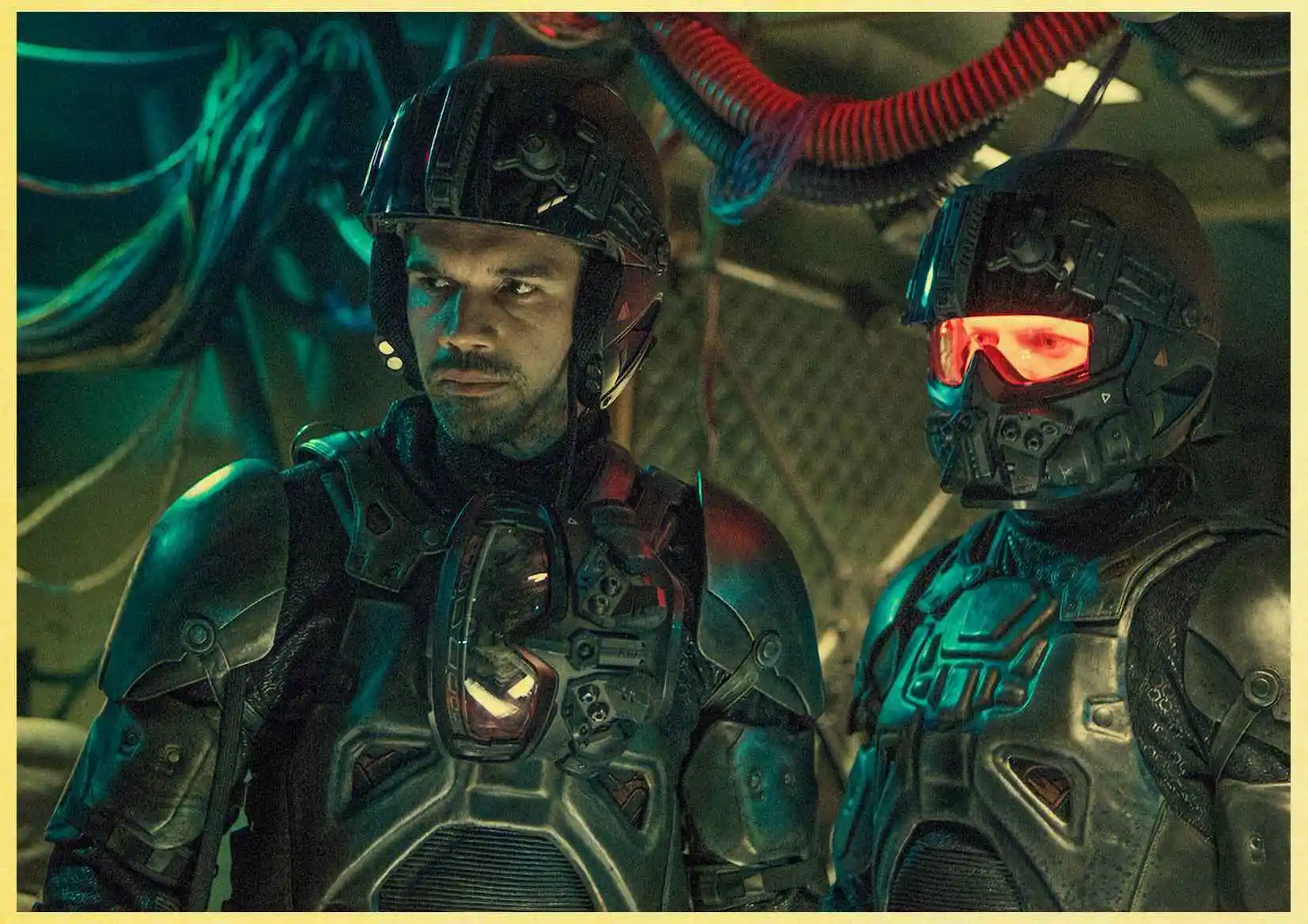 Sci-Fi пространство Исследуйте фильм разветвление Винтаж Плакат Ретро стиль домашний арт бар Гостиная Декор для стены магазина - Цвет: E022