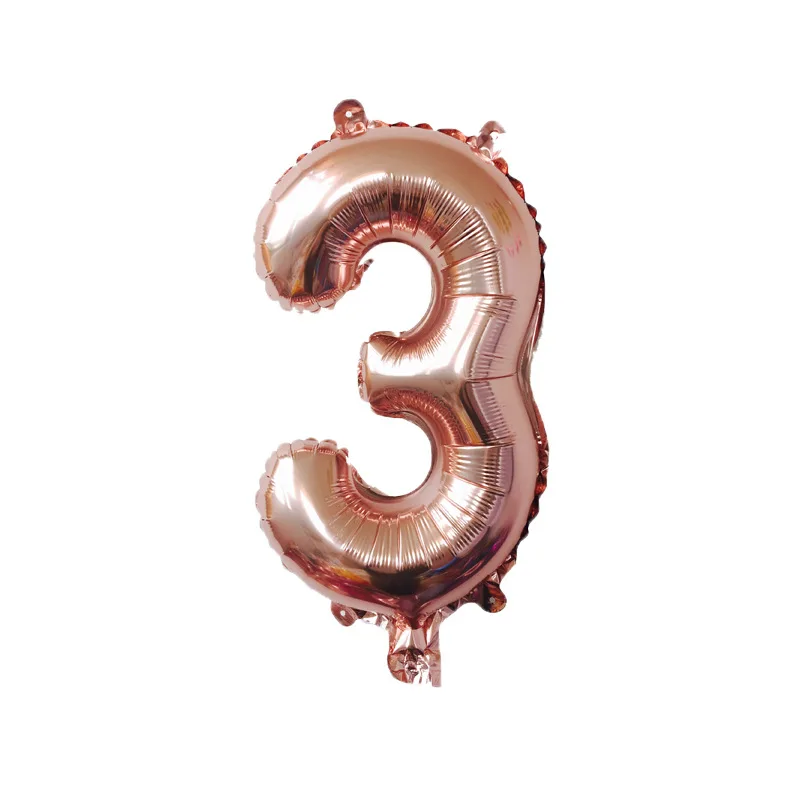 Rose gold 32 дюйма, розовое золото, цифры, воздушные шары, надувной воздушный шарик, цифра, фольга, шары с днем рождения, вечеринки, свадебные украшения, шар - Цвет: Rose gold